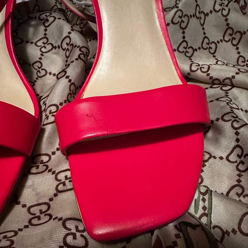 Nine West Hot Pink Sandals size 9.5